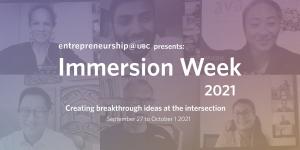Immersion Week banner